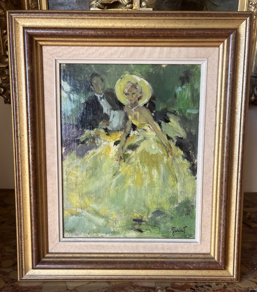 Oil On Panel By Pierre Grisot-photo-4