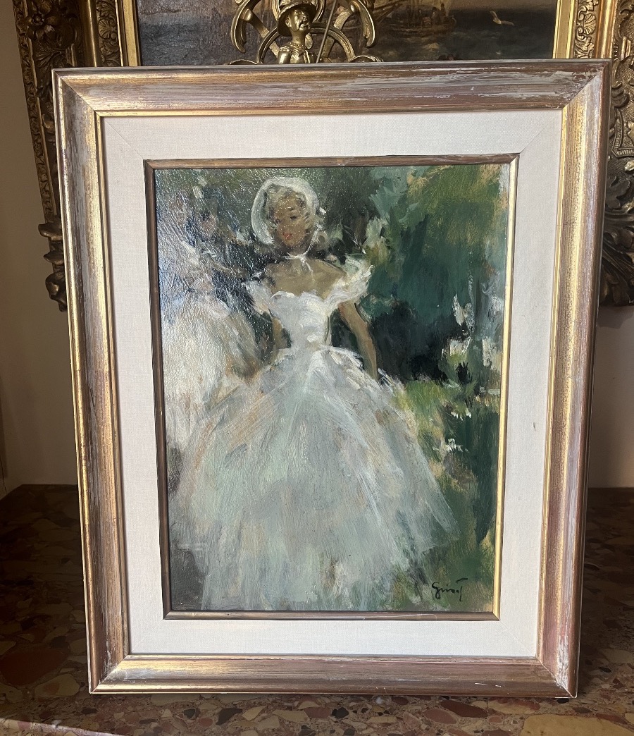 Huile sur panneau par Pierre Grisot-photo-2