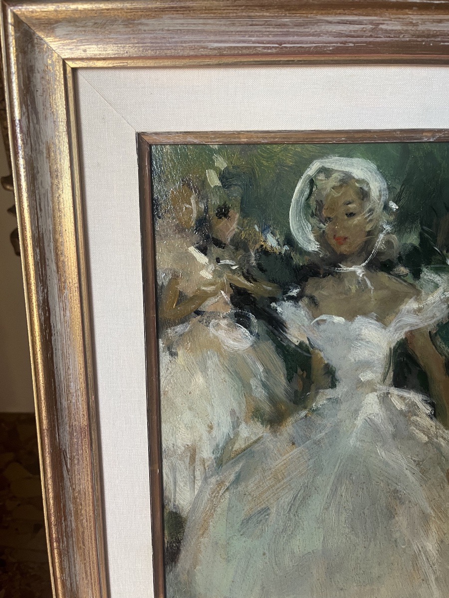 Huile sur panneau par Pierre Grisot-photo-4