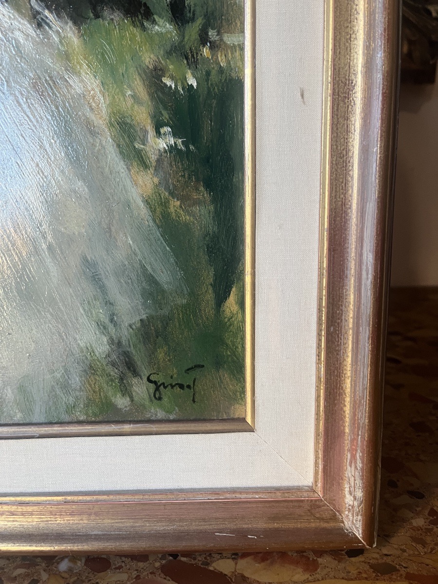 Huile sur panneau par Pierre Grisot-photo-2