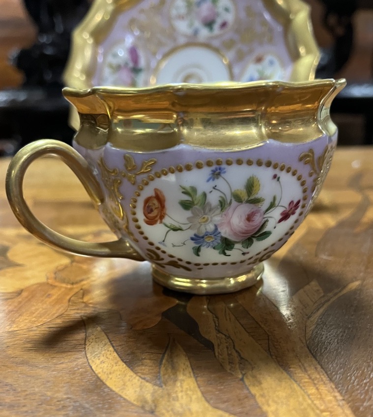 19th-century Porcelain Teacup-photo-3