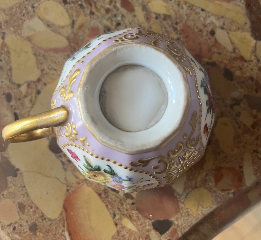 19th-century Porcelain Teacup-photo-6