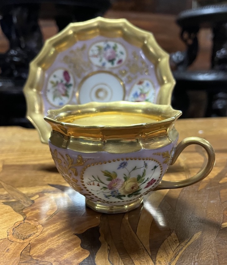 19th-century Porcelain Teacup