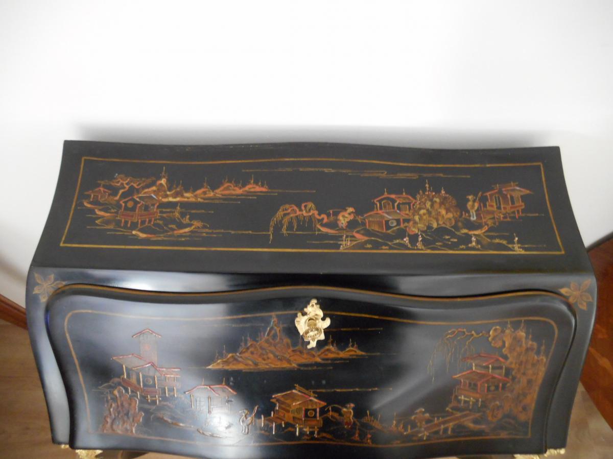 Slope Office Louis XV Style Lacquer From China-photo-3