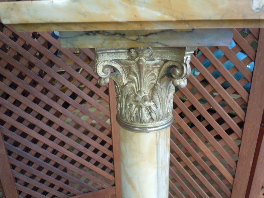 Marble Column With Turntable-photo-2