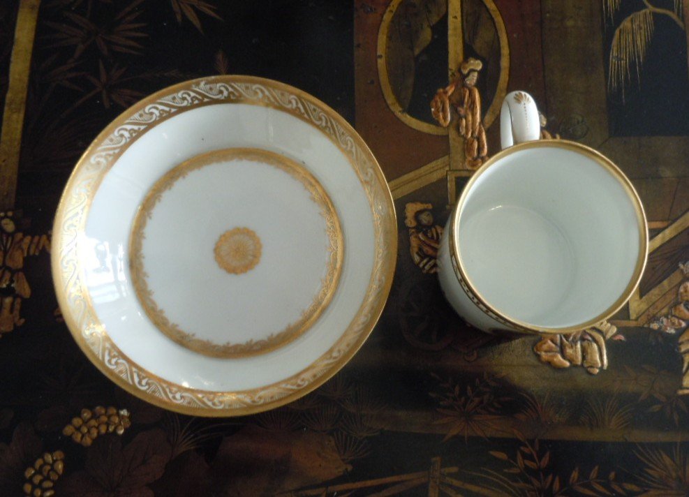 Manufacture Du Duc D Angouleme  Paris Tasse Litron -photo-2