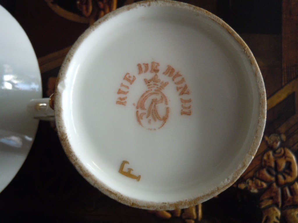 Manufacture Du Duc D Angouleme  Paris Tasse Litron -photo-2