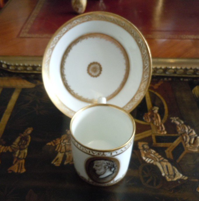 Manufacture Du Duc D Angouleme  Paris Tasse Litron -photo-6