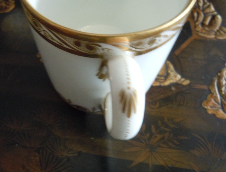 Manufacture Du Duc D Angouleme  Paris Tasse Litron -photo-7