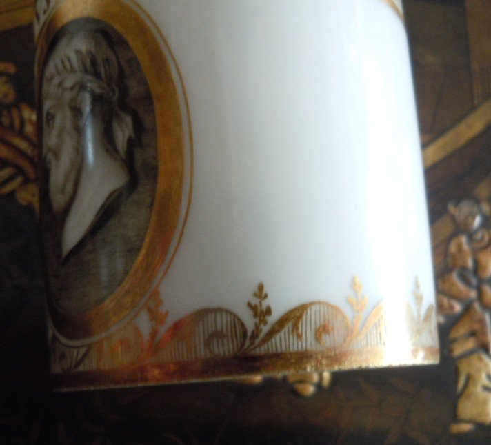 Manufacture Du Duc D Angouleme  Paris Tasse Litron -photo-8