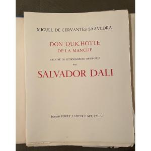 Salvador Dalí Cervantes' Don Quixote Of La Mancha, Pierre Forêt Edition, 1957