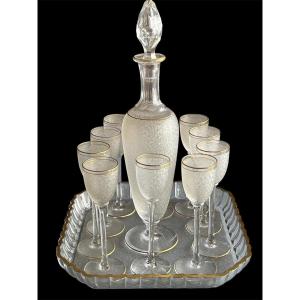 Saint Louis Crystal Liqueur Service
