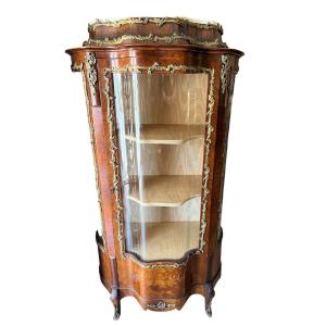 Napoleon III Inlaid Display Case