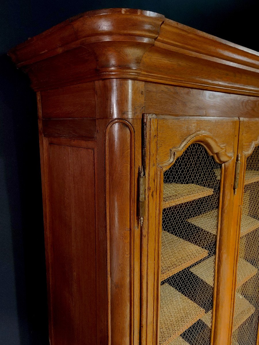 Oak Woodwork Bookcase, Early 19th Century (237cm X 180xm).-photo-2