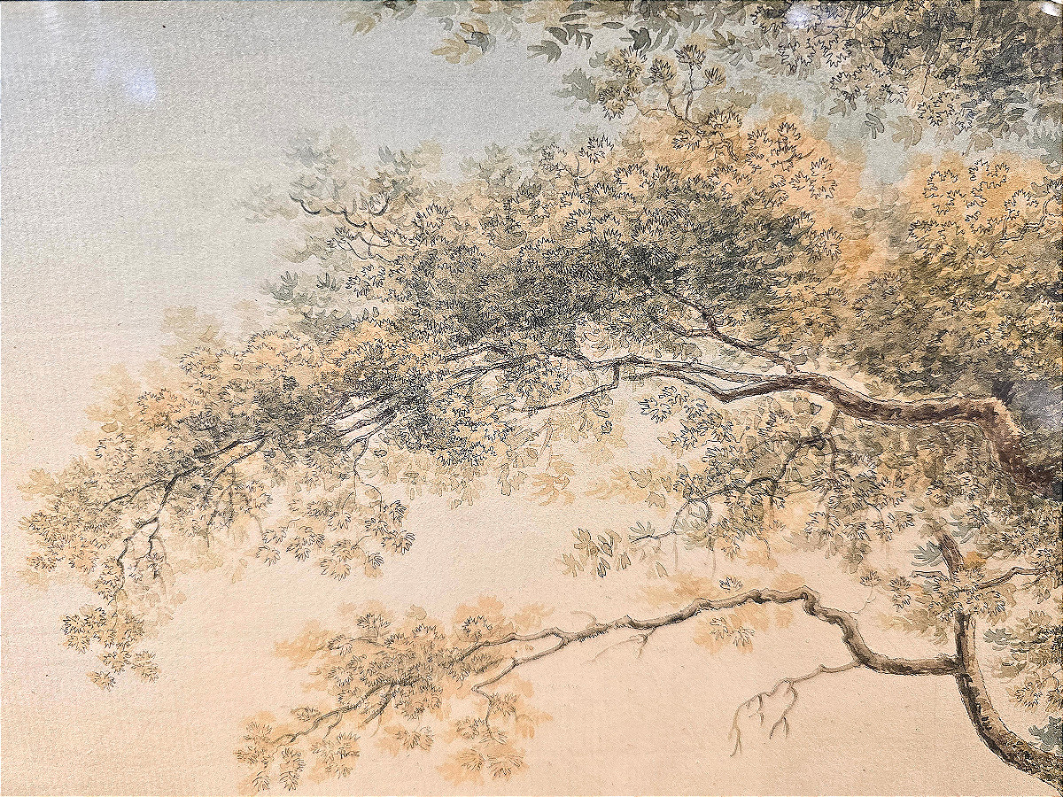 Paire d'Aquarelles, Vues De Paysages Italiens, Franz Kaisermann (1765-1833).-photo-5