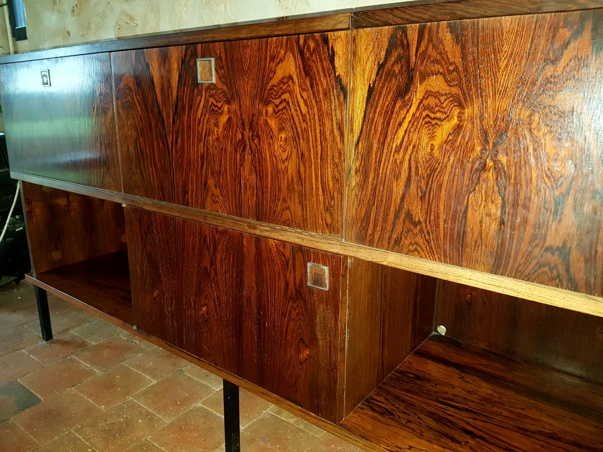 Buffet Sideboard In Rosewood, 1960. (1m80)-photo-3