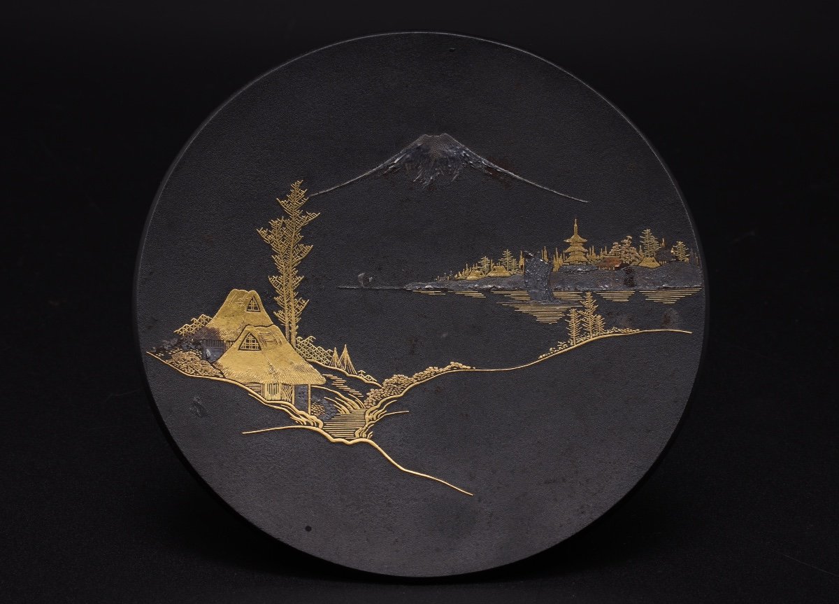 Japanese Komai Art Plate