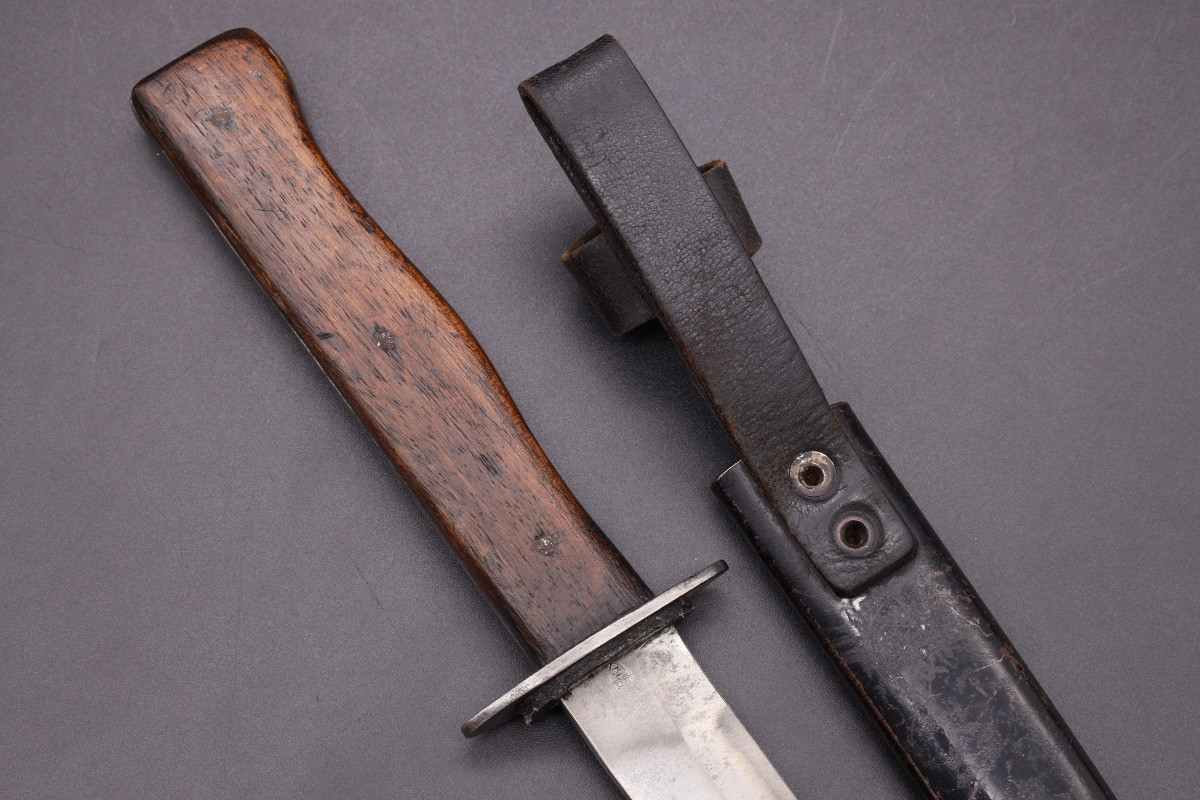 Rare Ww1 Trench Knife By Clemen & Jung-photo-2
