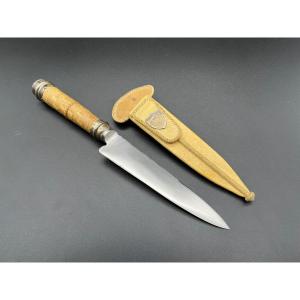 Handmade Argentinian Boar Leather Knife