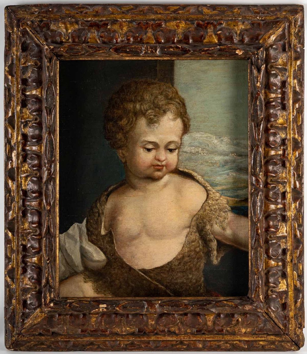 Saint John The Baptist. 17th Century Italian School.