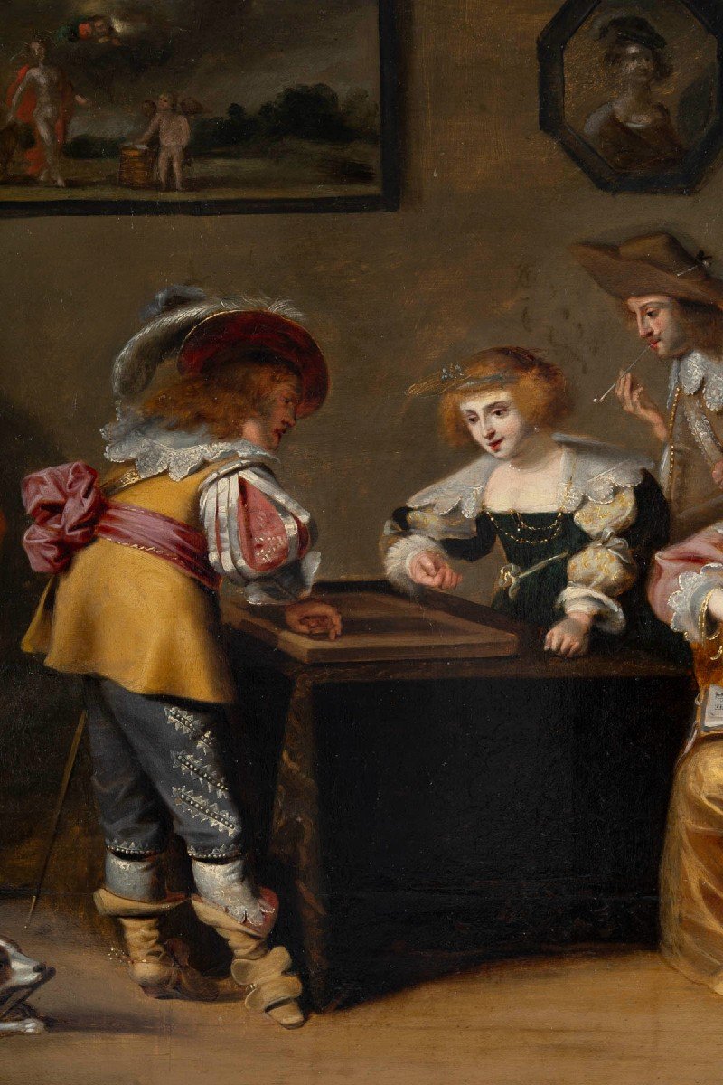 The Music Room, Christoffel Van Der Lamen 1606-1651-photo-2