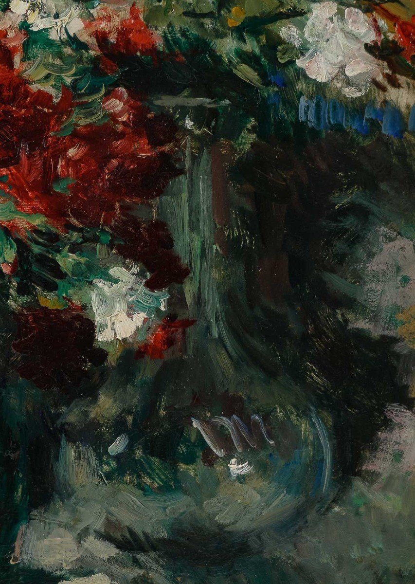 The Bouquets Jean Louis Auguste Laudy (1877-1956)-photo-3