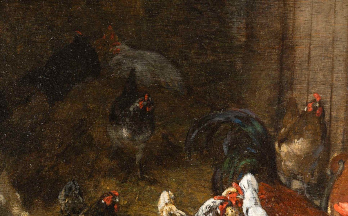 Philibert Léon Couturier (1823 -1901) "le Poulaillier"-photo-2