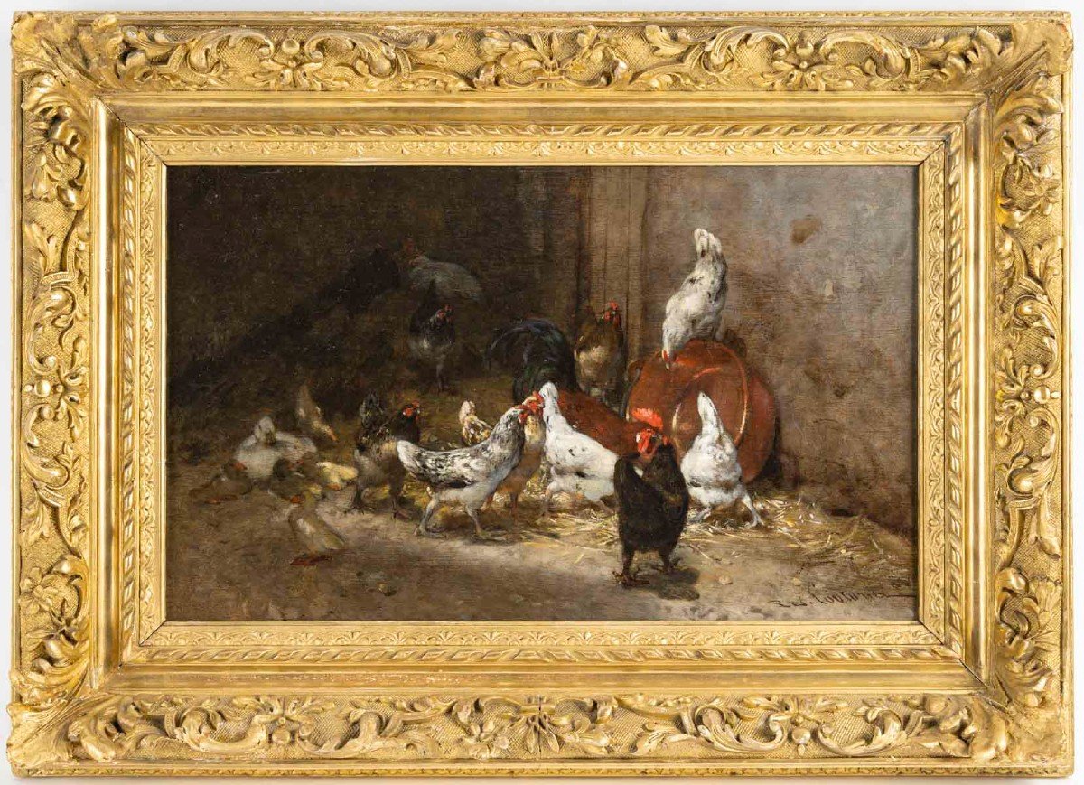Philibert Léon Couturier (1823 -1901) "le Poulaillier"-photo-5