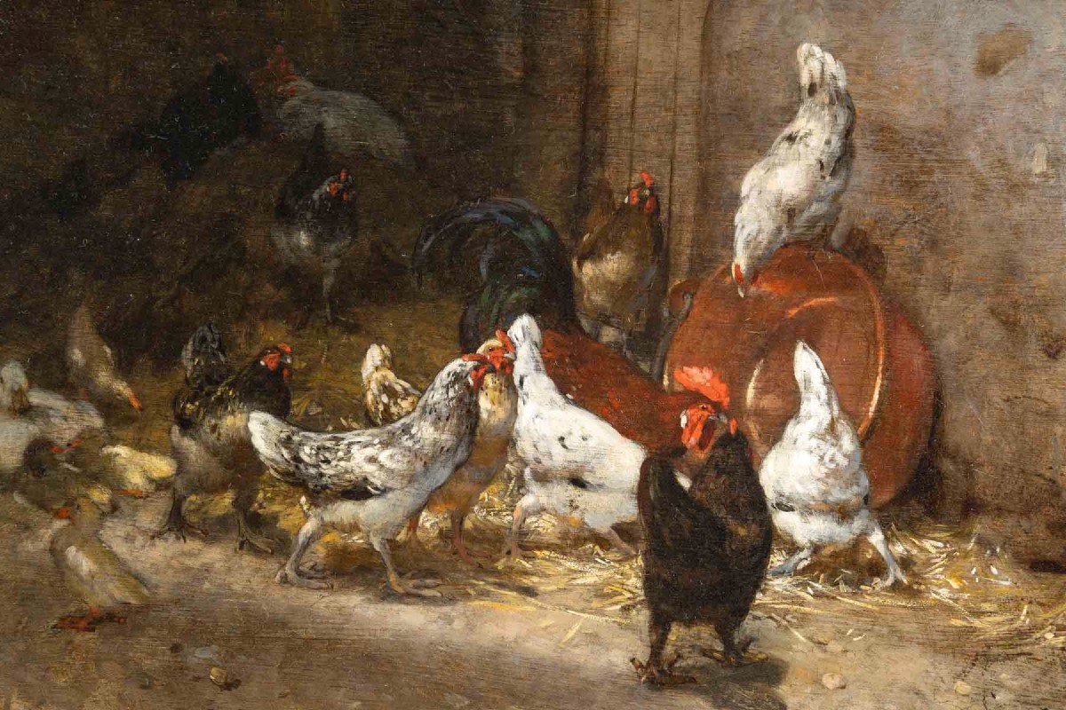 Philibert Léon Couturier (1823 -1901) "le Poulaillier"