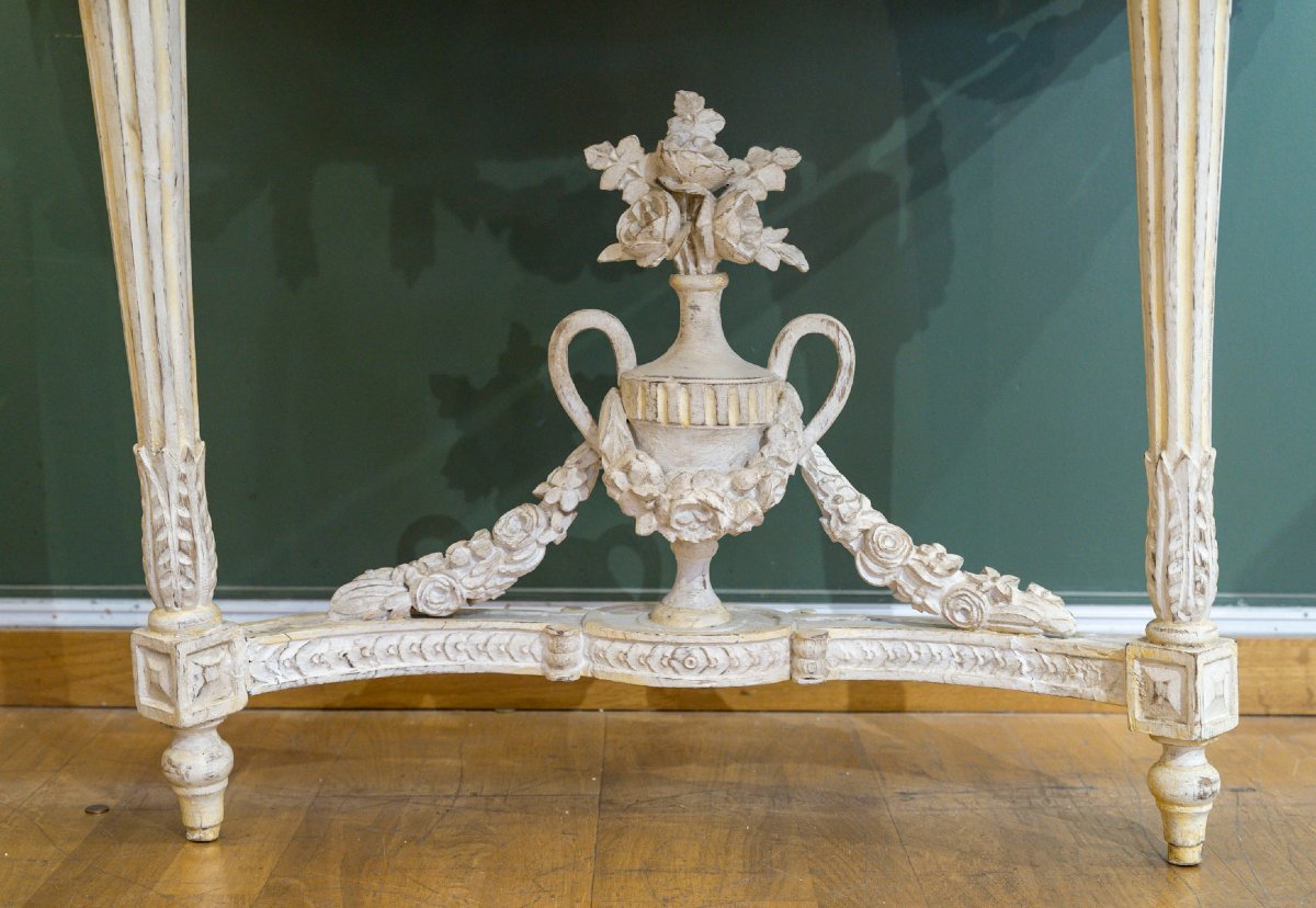 Louis XVI Console, Late 18th Century-photo-2