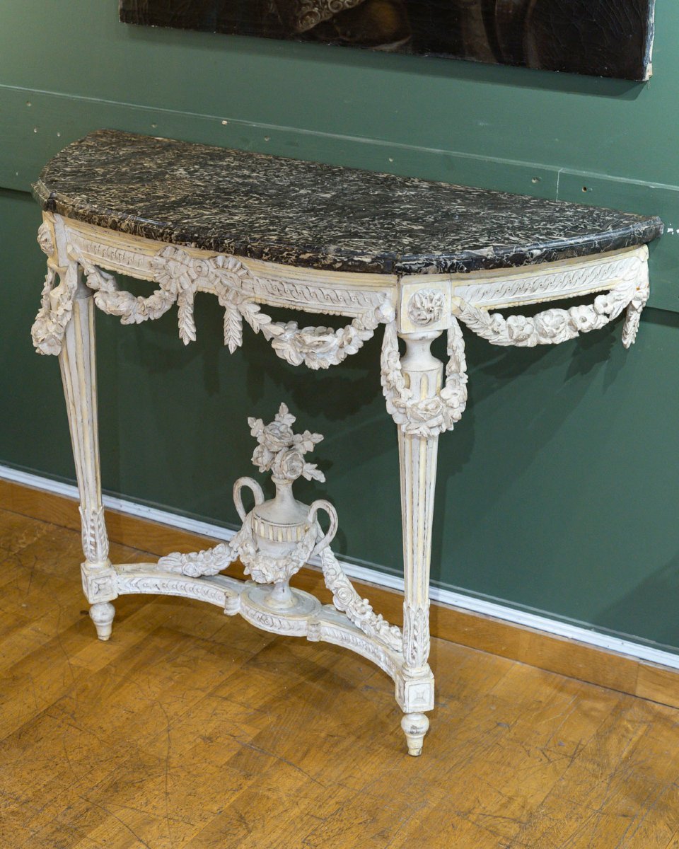 Louis XVI Console, Late 18th Century-photo-3