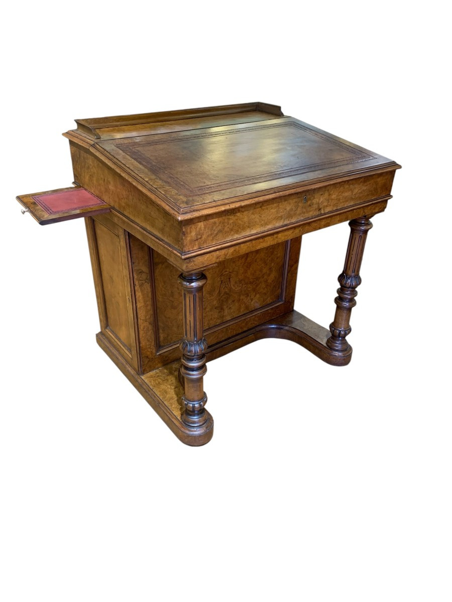 DAVENPORT ou Bureau Anglais, période William IV (Circa 1830) Attribué à Gillows Of Lancaste