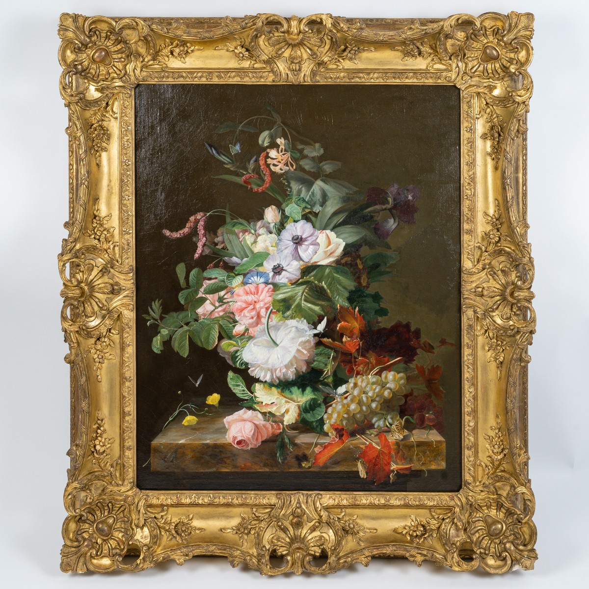  Adolphe MAGAUD (1813-1883) Bouquet de Fleurs 