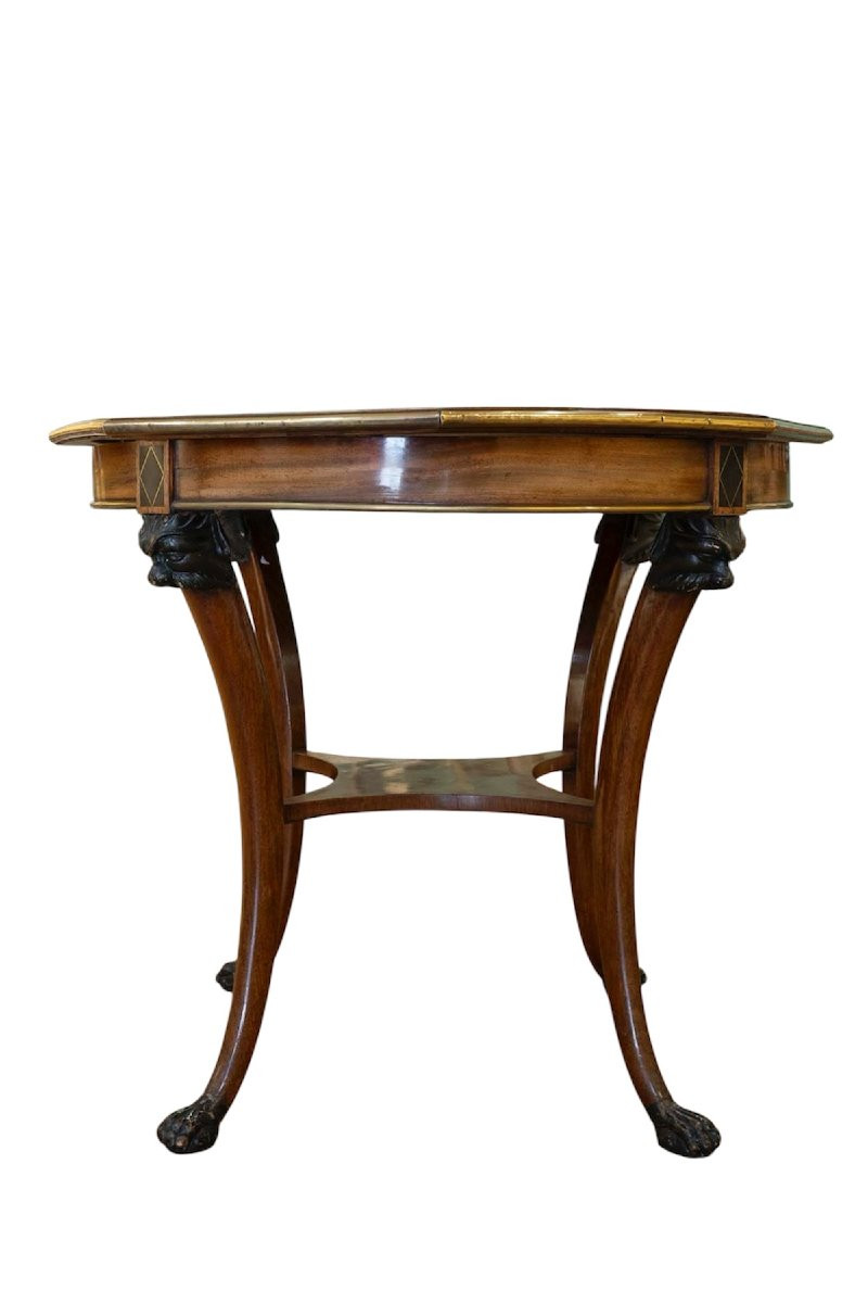Guéridon de style directoire. Circa 1810-photo-3