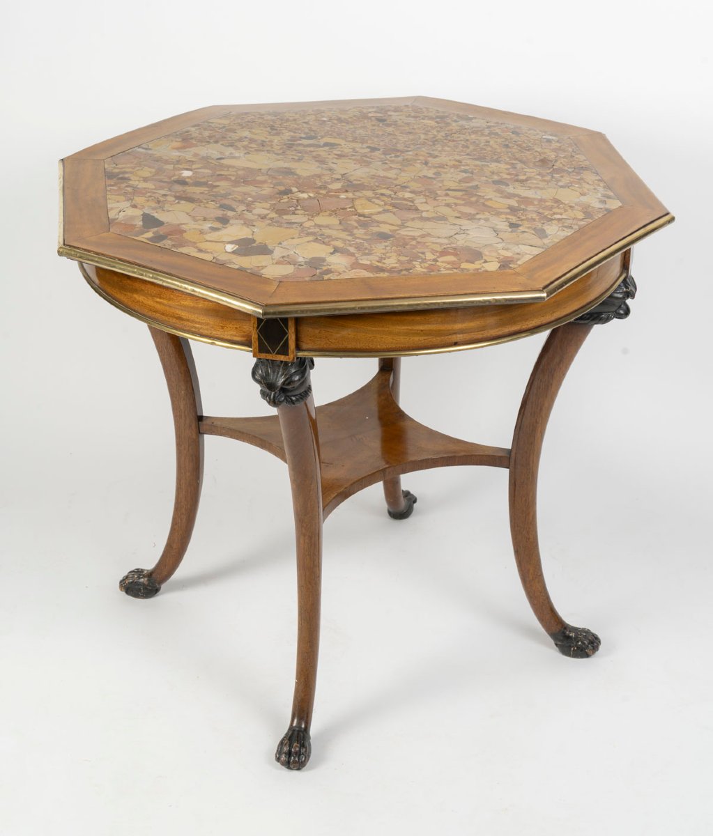 Directoire Coffee Table. Circa 1820-photo-6