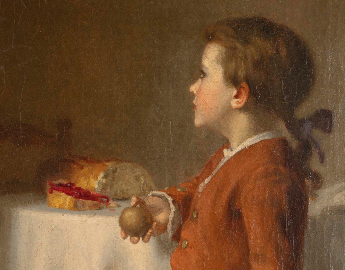 Pierre Joseph TOUSSAINT (1822-1888) La tartine-photo-2