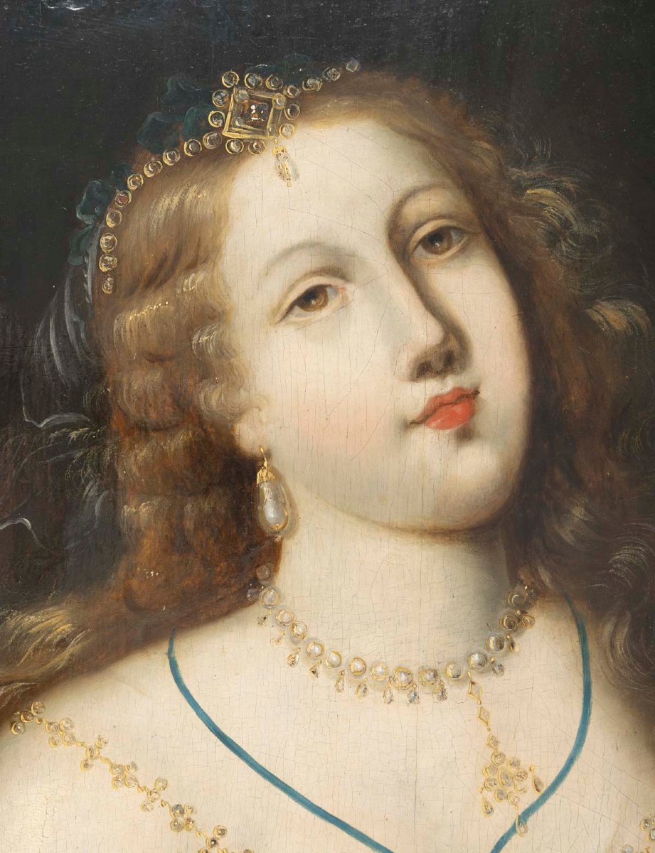 Circle Of Claude Deruet (1588-1660) Marie Madeleine-photo-3