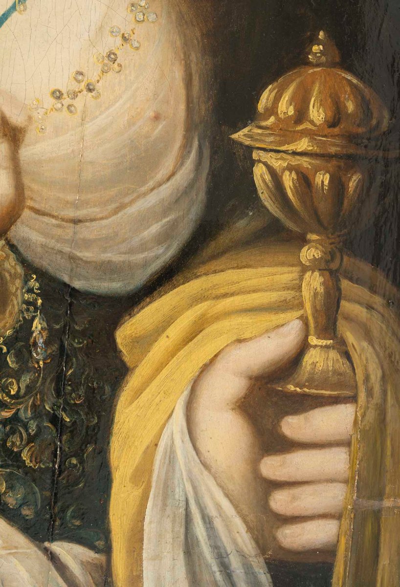 Circle Of Claude Deruet (1588-1660) Marie Madeleine-photo-2