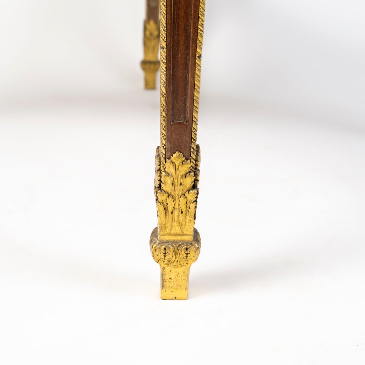 Louis XVI Pedestal Table Signed Gervais Durand (1839-1911), 19th Century-photo-3