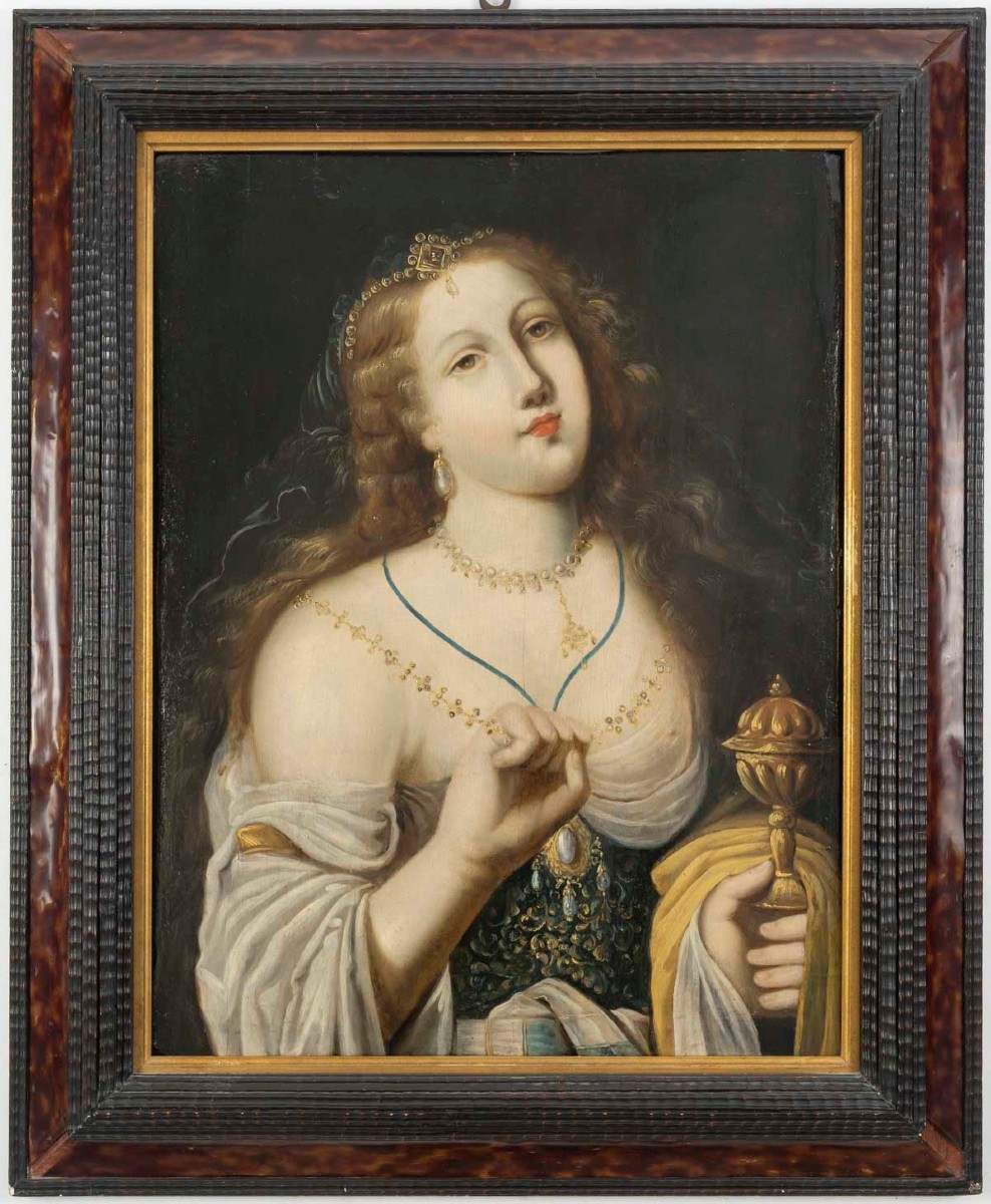  Marie-Madeleine Attribué à Claude DERUET (1588-1660)