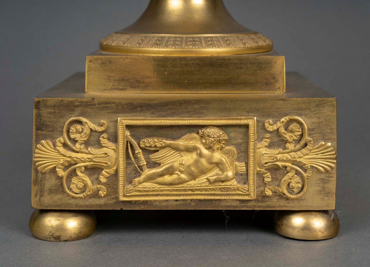 Empire Period Clock, Circa 1810-photo-2