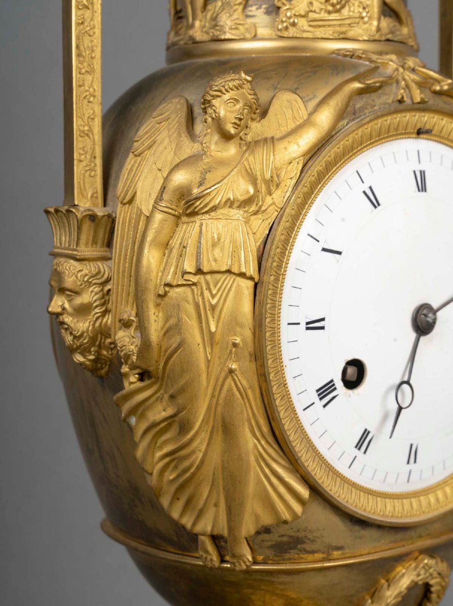 Empire Period Clock, Circa 1810-photo-3