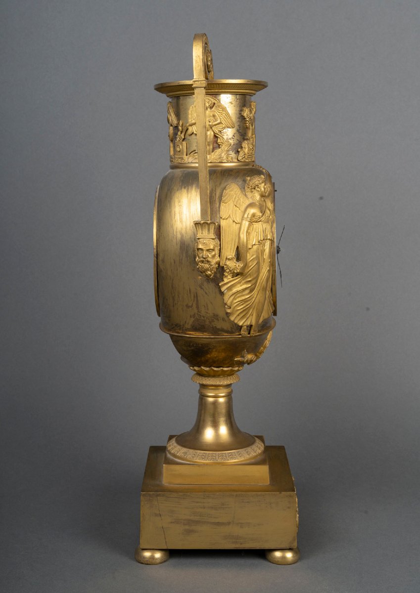Empire Period Clock, Circa 1810-photo-4