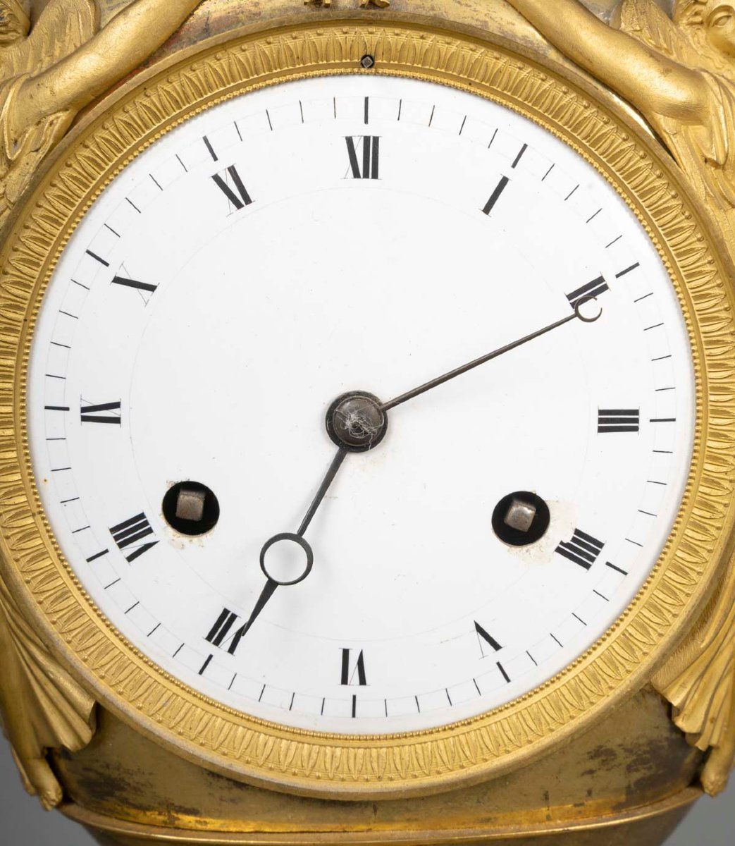 Empire Period Clock, Circa 1810-photo-3