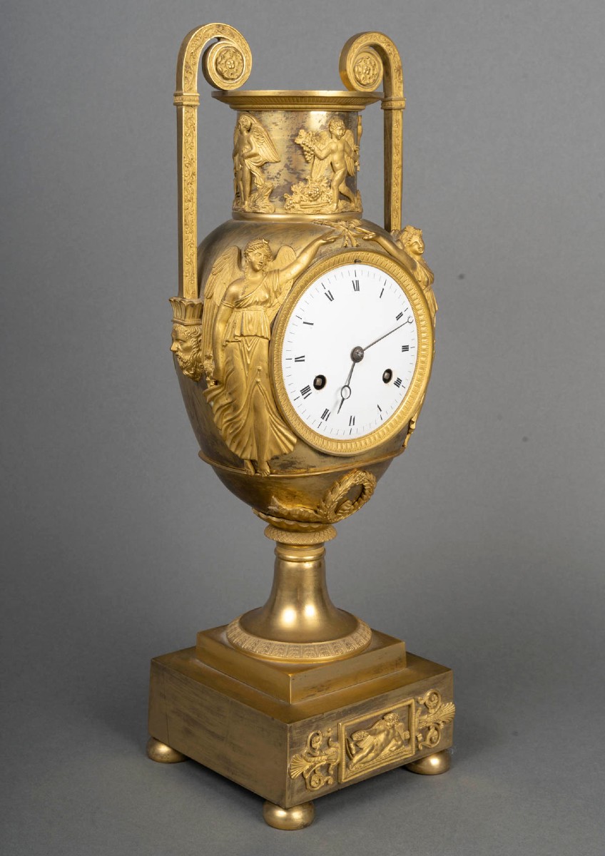 Empire Period Clock, Circa 1810