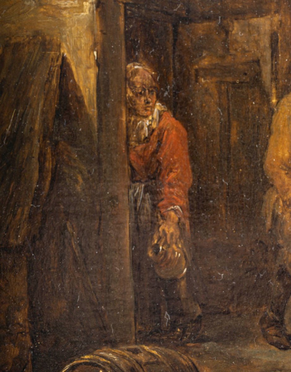 Landscape At The Tavern, Attributed To David Teniers The Younger (1610-1690)-photo-4