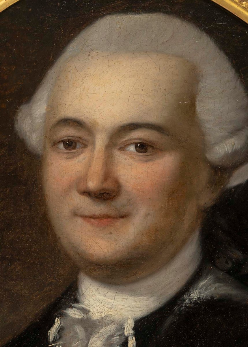 Portrait d'un gentilhomme, XVIIIème siècle-photo-4