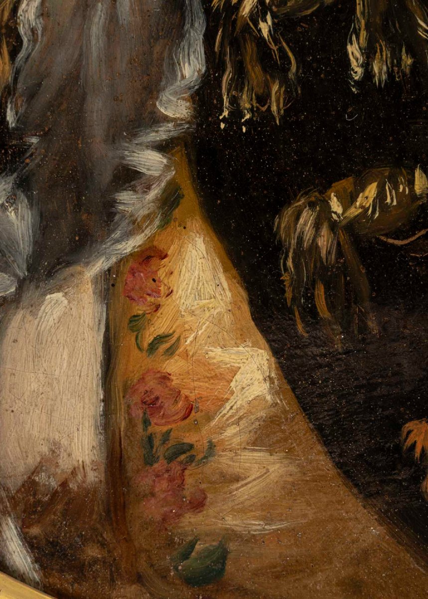 Portrait d'un gentilhomme, XVIIIème siècle-photo-5