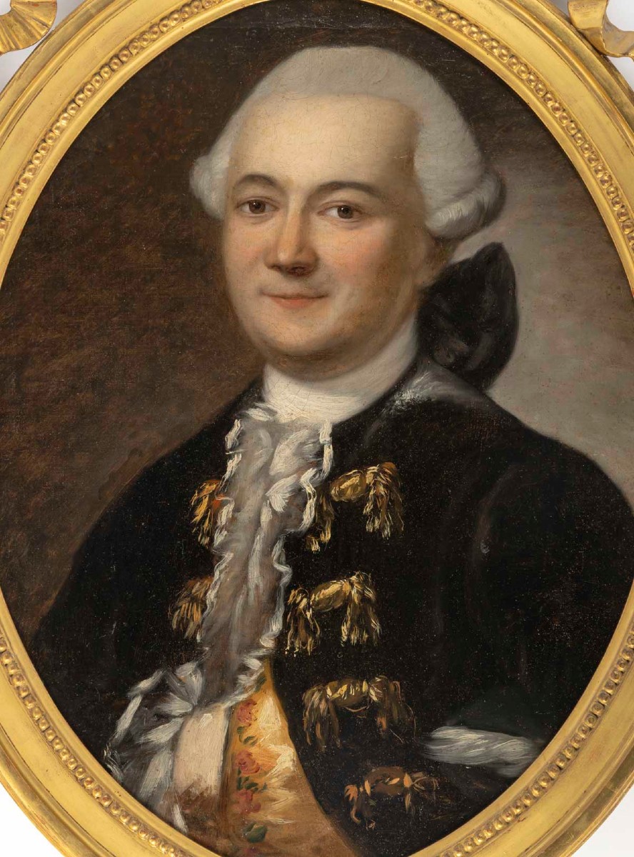 Portrait d'un gentilhomme, XVIIIème siècle