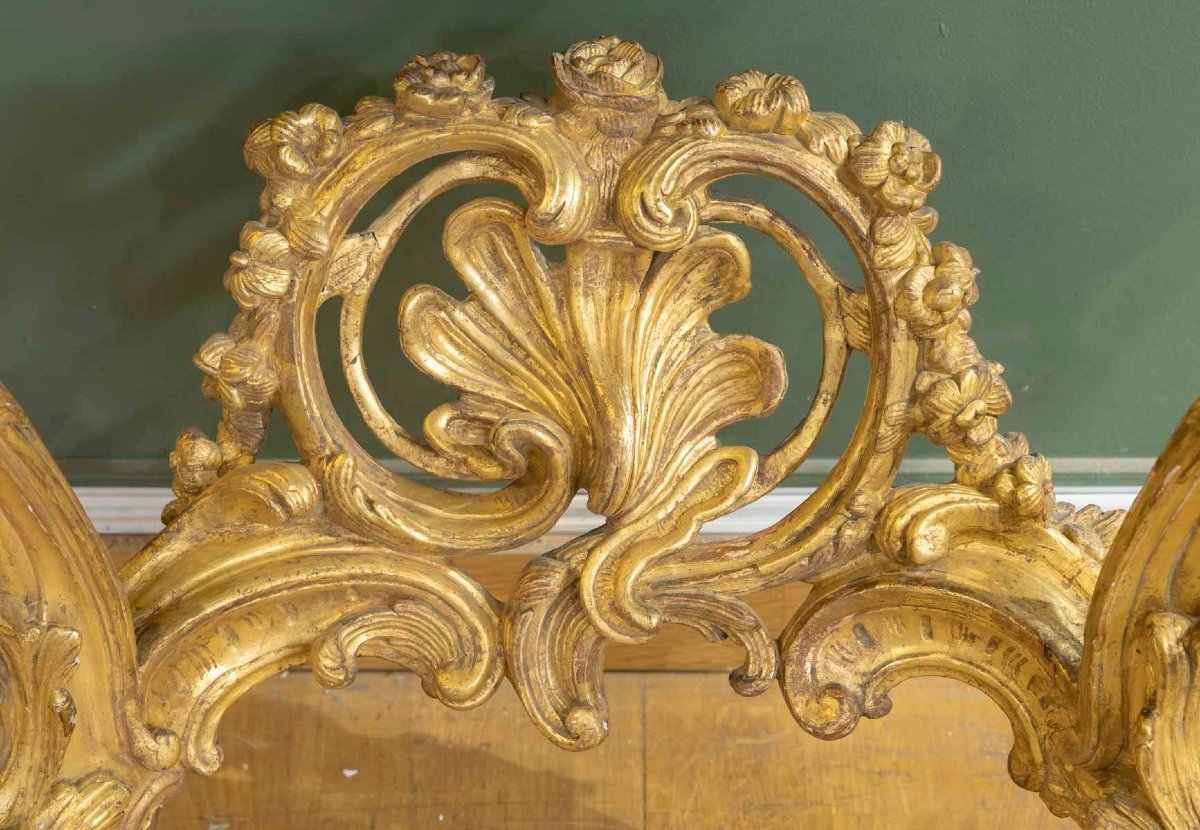 CONSOLE D'EPOQUE LOUIS XV-photo-3